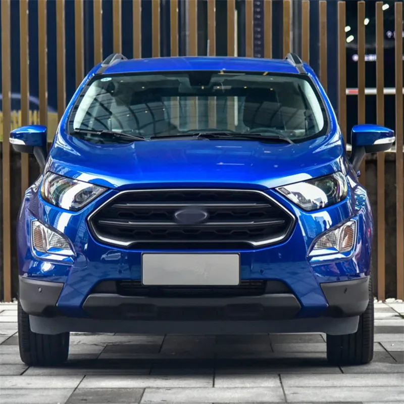 Car Front Bumper Towing Hook Cover Trailer Cap Unpainted Color For Ford Ecosport 2018 2019 2020