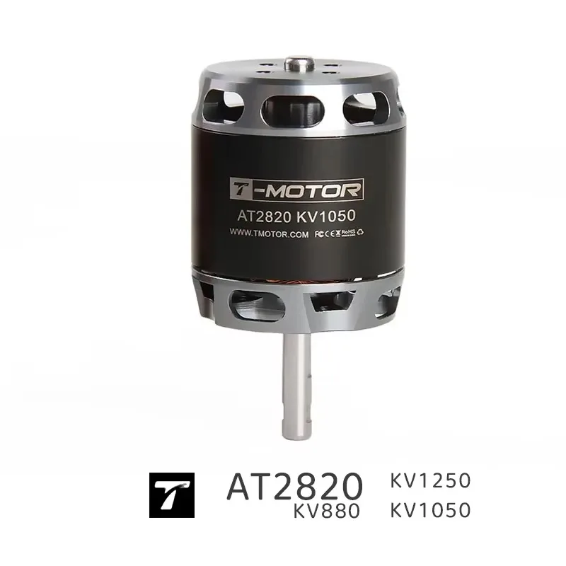 RoRuSAT2820 T-MOTOR Long Shaft KV880 KV1050 KV1250 brushless motor for Fixed wing Spray Airdrop Surveillance Inspection Multi-Pu
