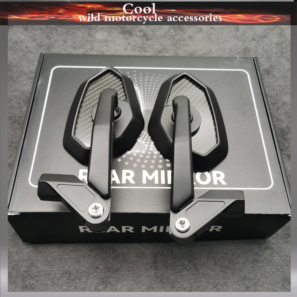 

Универсальные модифицированные зеркала заднего вида для Aprilia TUONO DORSODURO 1200 750 Pegaso 650 SHIVER750 SRGT200, складные боковые зеркала