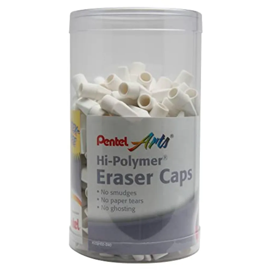 

Набор ластиков Arts Hi-Polymer White Cap в дисплейной упаковке - 240 штук ZEH02-240