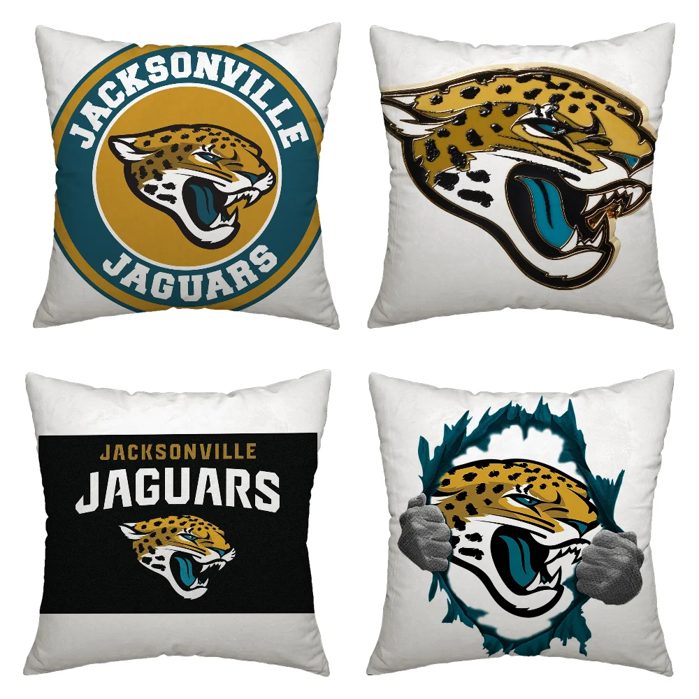 Personalized Gift Jacksonville Jaguars Luxury Living Room Decoration Decorative Pillows for Sofa Cushions Cover Cushion Covers