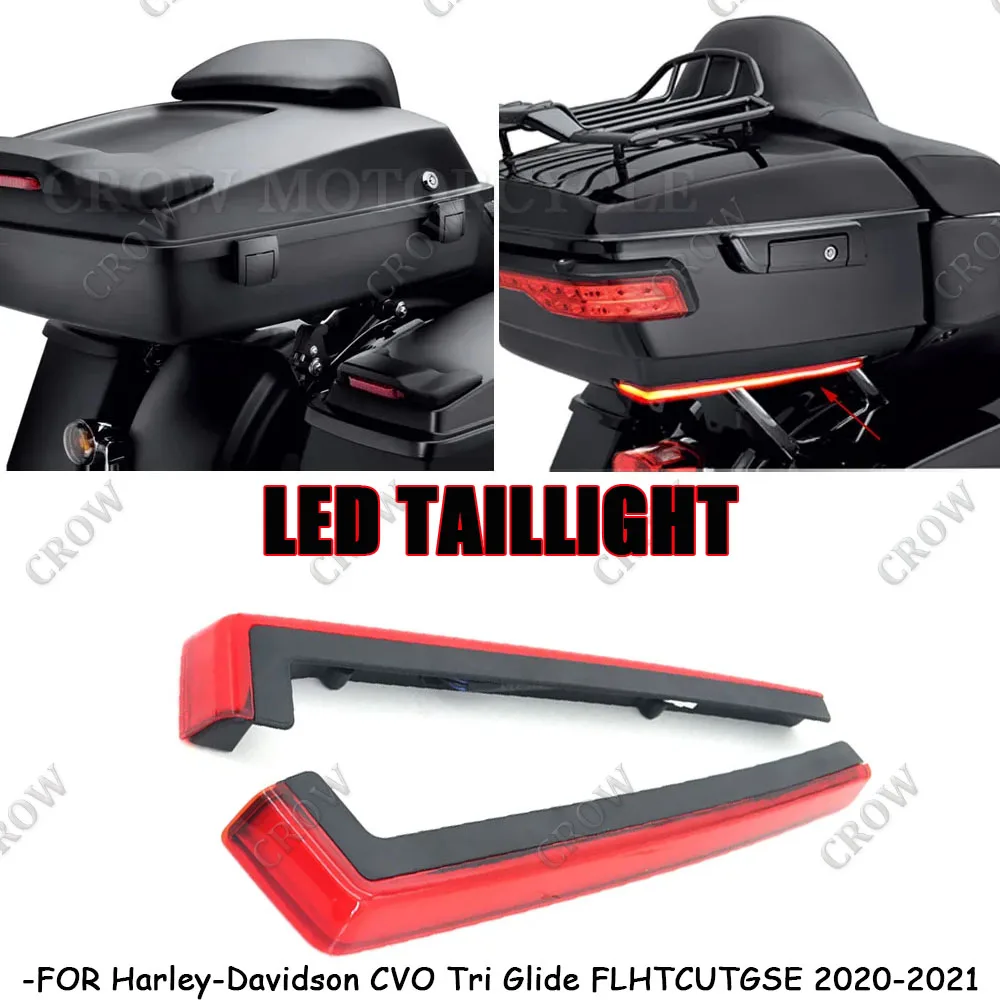 

Для Harley CVO Road скользящий Electra Glide CVO Tri Glide flhtliebe Limited FLHTCUL новый мотоцикл Tour-Pak Side светодиодный заднее освещение