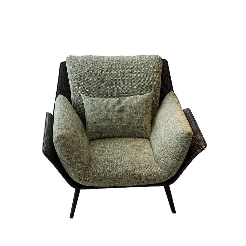 Simple size apartment living room balcony leisure chair designer light luxury lazy chair