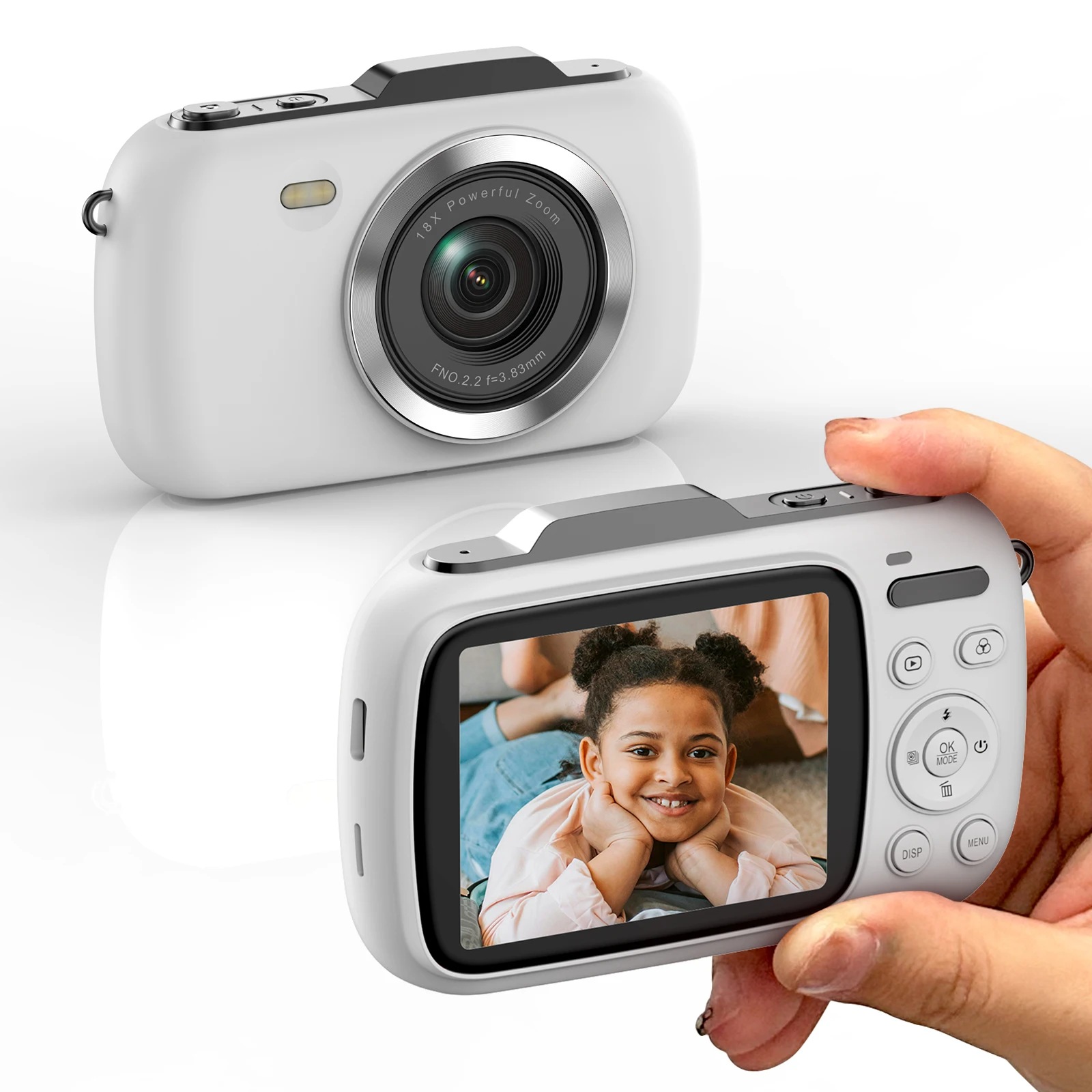 

Digital Camera 4K 64MP Photography Camera Video Camcorder Rechargeable Camera 2.8 inch Screen Camcorder for Kid Beginners Camera