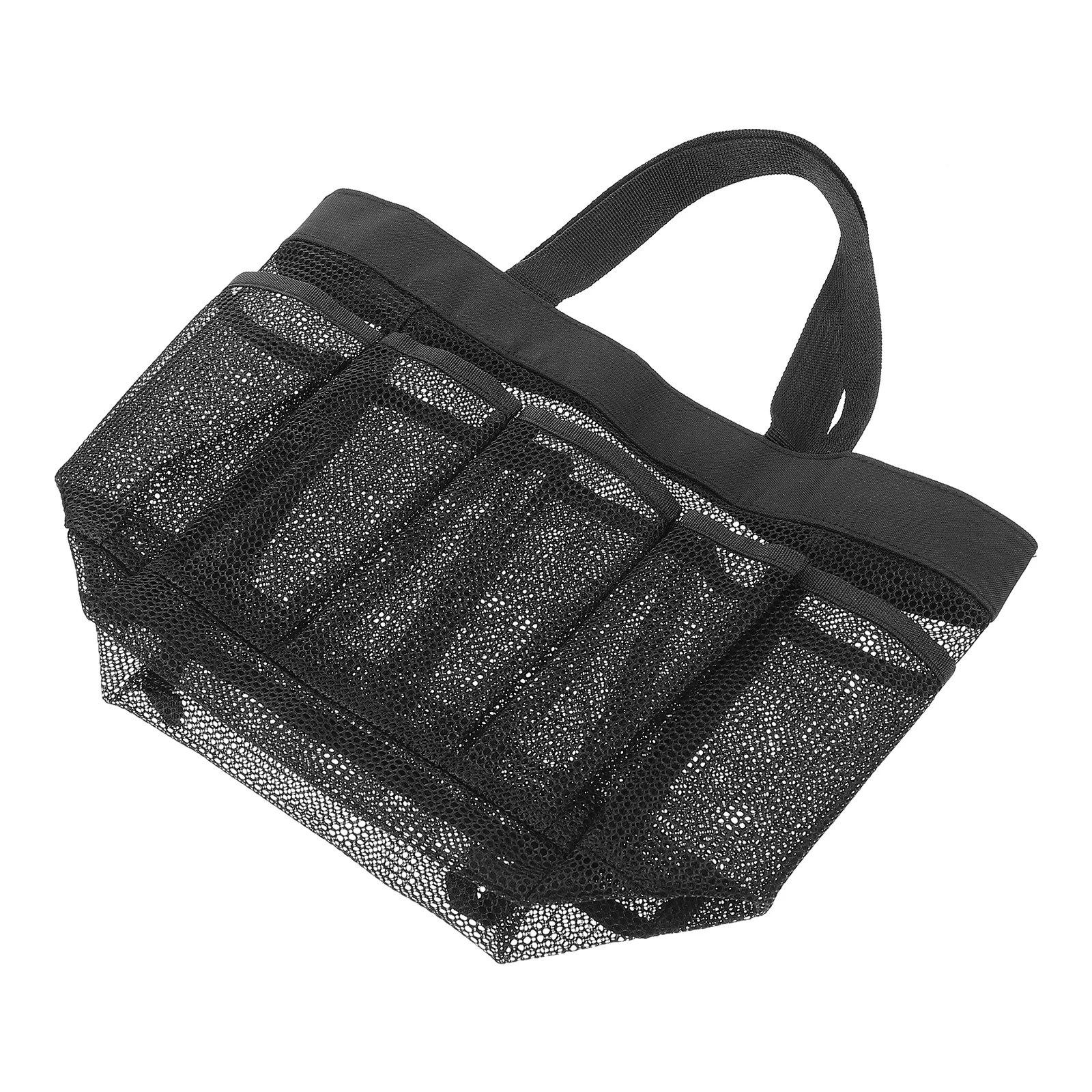 

Mesh Storage Bag for Kitchen Bedroom Closet Unisex Laundry Tote Travel Toiletry Bag Nylon Safe Odorless Bathroom Shower