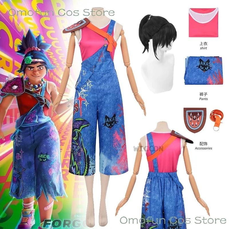 Movie Forgotten JO Cosplay Island Josephine Cleopatra Cartoon Halloween Women Costumes Wig Pants CLothing Adults Friend Cos Suit
