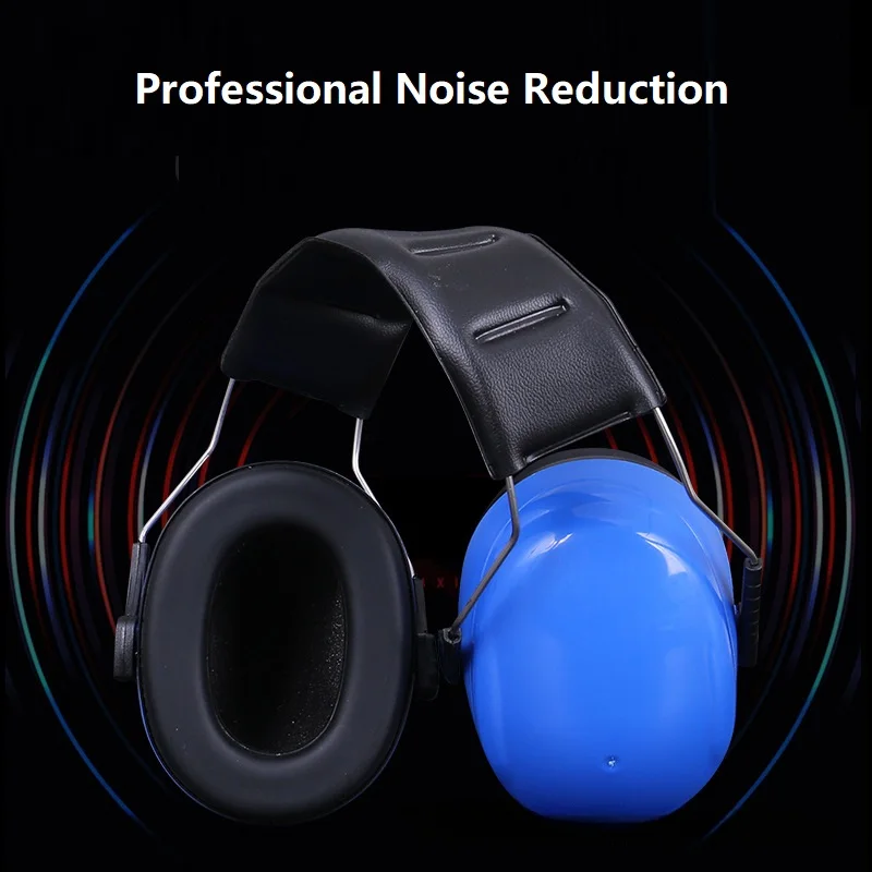 Anti Noise Canceling Headphones Ear Protector Earplugs Sleeping Earphone Tactical  Head-mounted Shooting Earmuffs Security