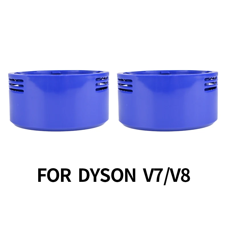 Filter HEPA untuk robot Dyson V7 V8 Aksesori penyedot debu depan dan belakang Filter dapat dicuci suku cadang pembersih