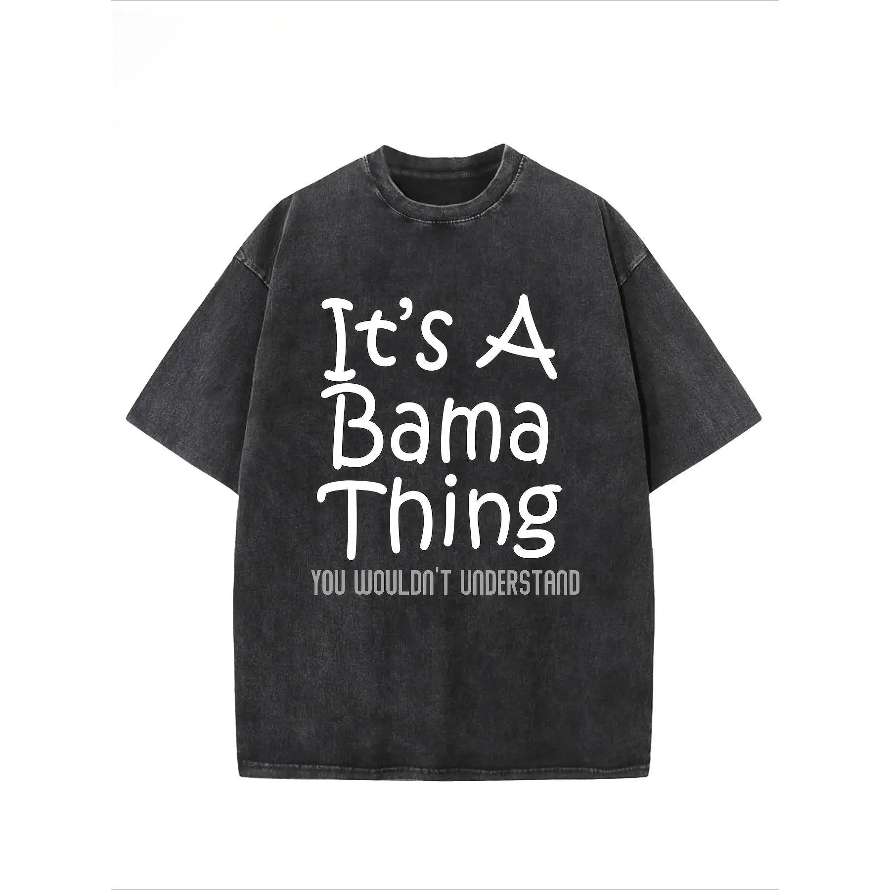 

Funny Alabama T-Shirt "It's A Bama Thing" Unisex Washed Retro Humor Graphic Tee College Football Fan Gift Cotton Top