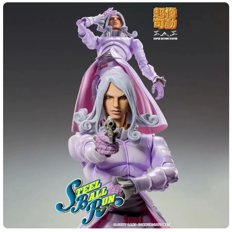Фигурка JOJO STEEL BALL RUN: Забавная коллекционная аниме-модель Medicos Chobitsu Kōdō, 100% оригинал, ПВХ, игрушка-кукла, подарок на День святого Валентина