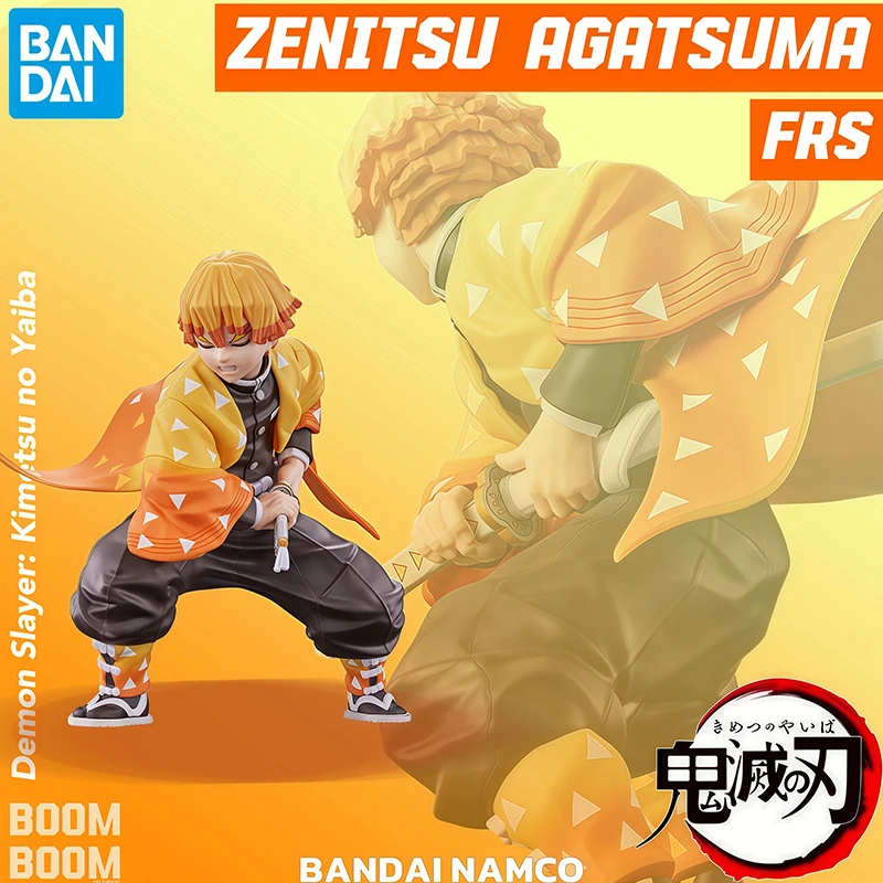 

Подлинная модель BANDAI NAMCO BANPRESTO Demon Slayer: Kimetsu no Yaiba FRS Zenitsu Agatsuma, пластиковая модель, комплект, коллекционная фигурка, игрушка в подарок