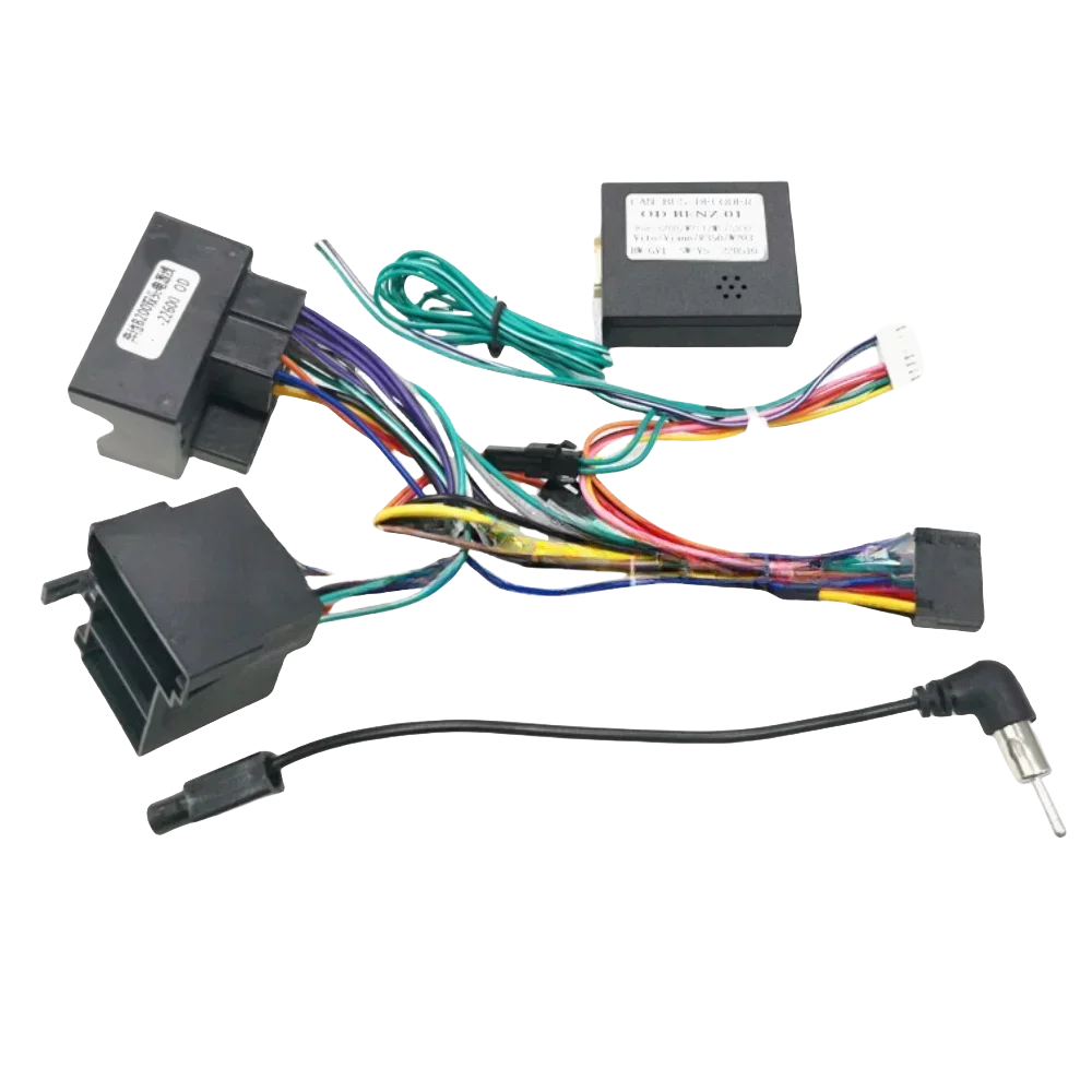 

Для Benz B200/S300 W211 R350 Viano/Vito Android 2 Din автомобильный радиоприемник мультимедийный видеоплеер GPS-навигация кабель питания с Canbus