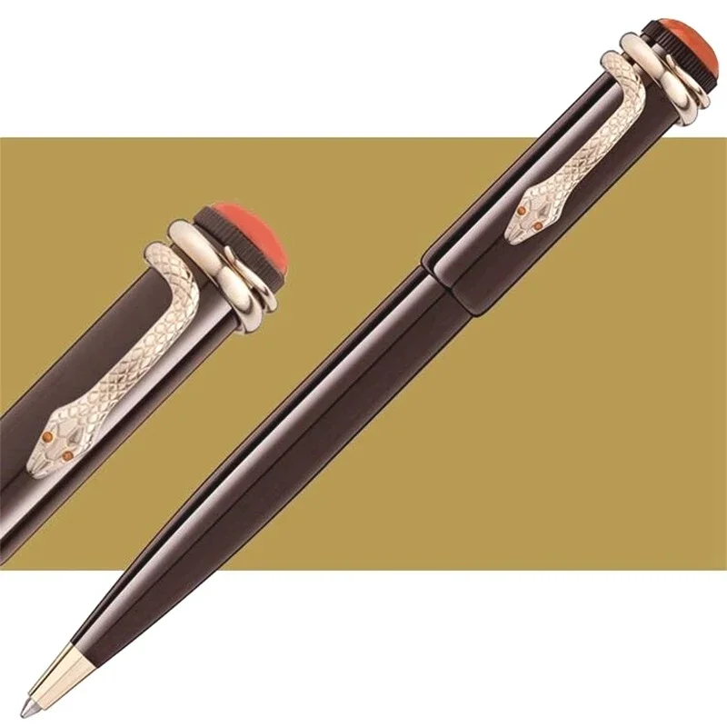 Special Edition Heritage Series 1912 Ballpoint Pen High Quality MB Office School Writing Rollerball Pens With Unique Snake Clip