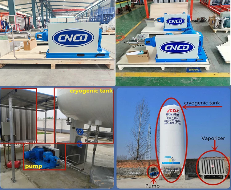 High Pressure Liquid Nitrogen Pump For Gas Cylinder Filling