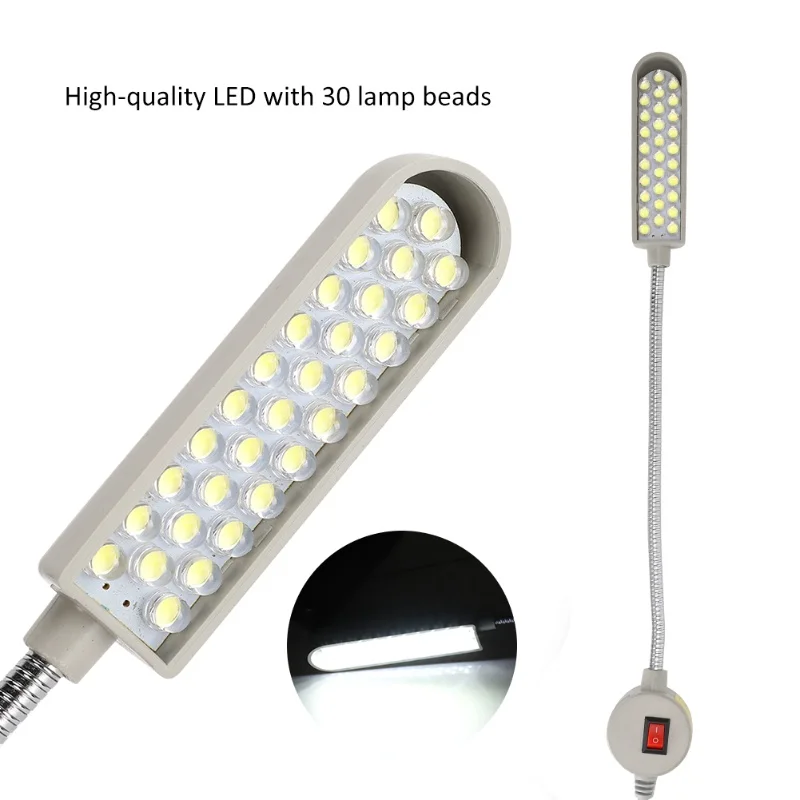 Lâmpada para máquina de costura LED Tensão industrial de proteção ocular com economia de energia