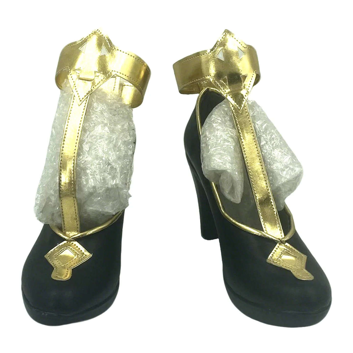 Buty do cosplayu Emilia Anim Re:zero Skóra PU Czarne Buty Akcesoria do cosplayu anime Halloween Karnawałowe buty wykonane na zamówienie