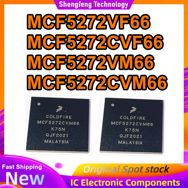 

5 шт. MCF5272VF66 MCF5272CVF66 MCF5272VM66 MCF5272CVM66 KN75 BGA IC чипсет, новый, в наличии