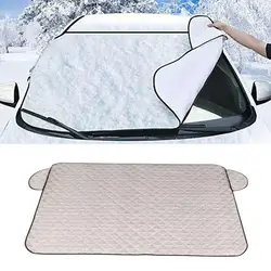 Front Car Snow Frost Cover Windshield Outdoor Waterproof Winter Automobiles Protection Sunshade Thick Protector