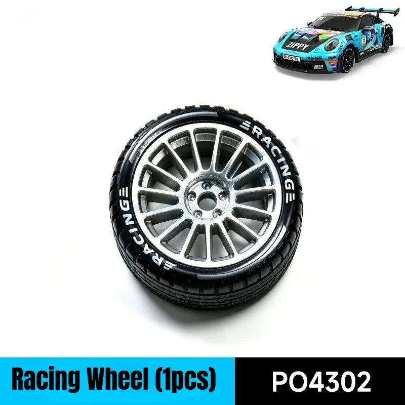 JXC GT3RS P04302 1/43 RC Remote Control Car Parts Car Shell Tire Dog Bone Receive Servo Motor Light Tail Wing Original Parts