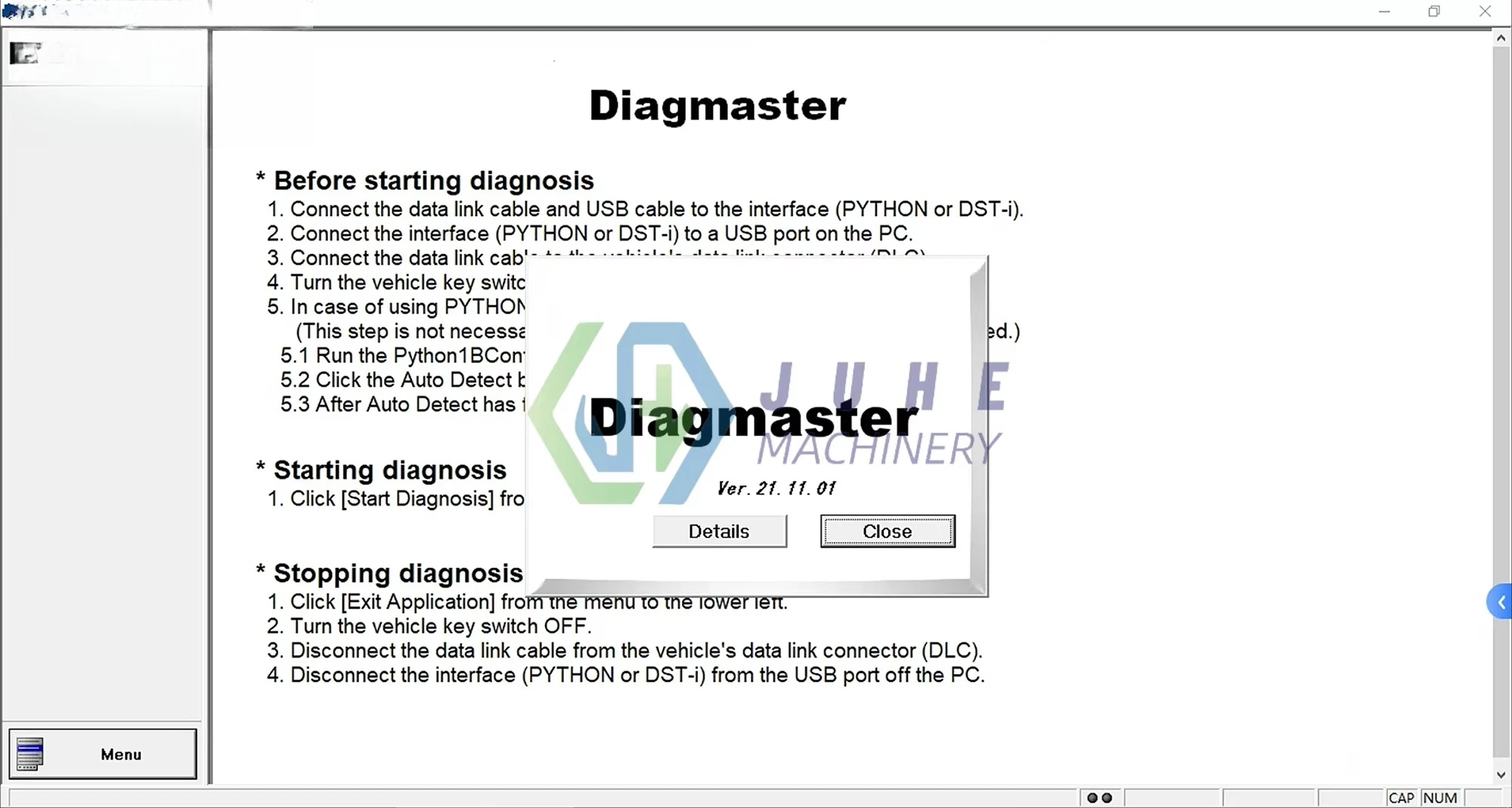 Diagnostic System Tester for Denso Interface KUBOTA Takeuchi HINO Diagnostic Kit Heavy Engine Diagnostic Tester