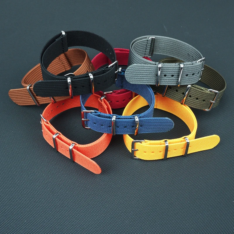 ไนลอนยางสําหรับ Seiko ทหาร Bal - Nylon Nato Strap บทวิจารณ์และราคา