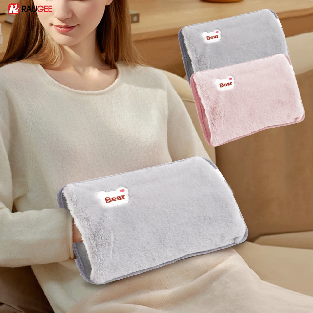 Electric Heater Hand Warmer EU Plug Low Consumption Electric Heater Heating Hand Warm Water Bag Warm Hand Bag Hands Warmer