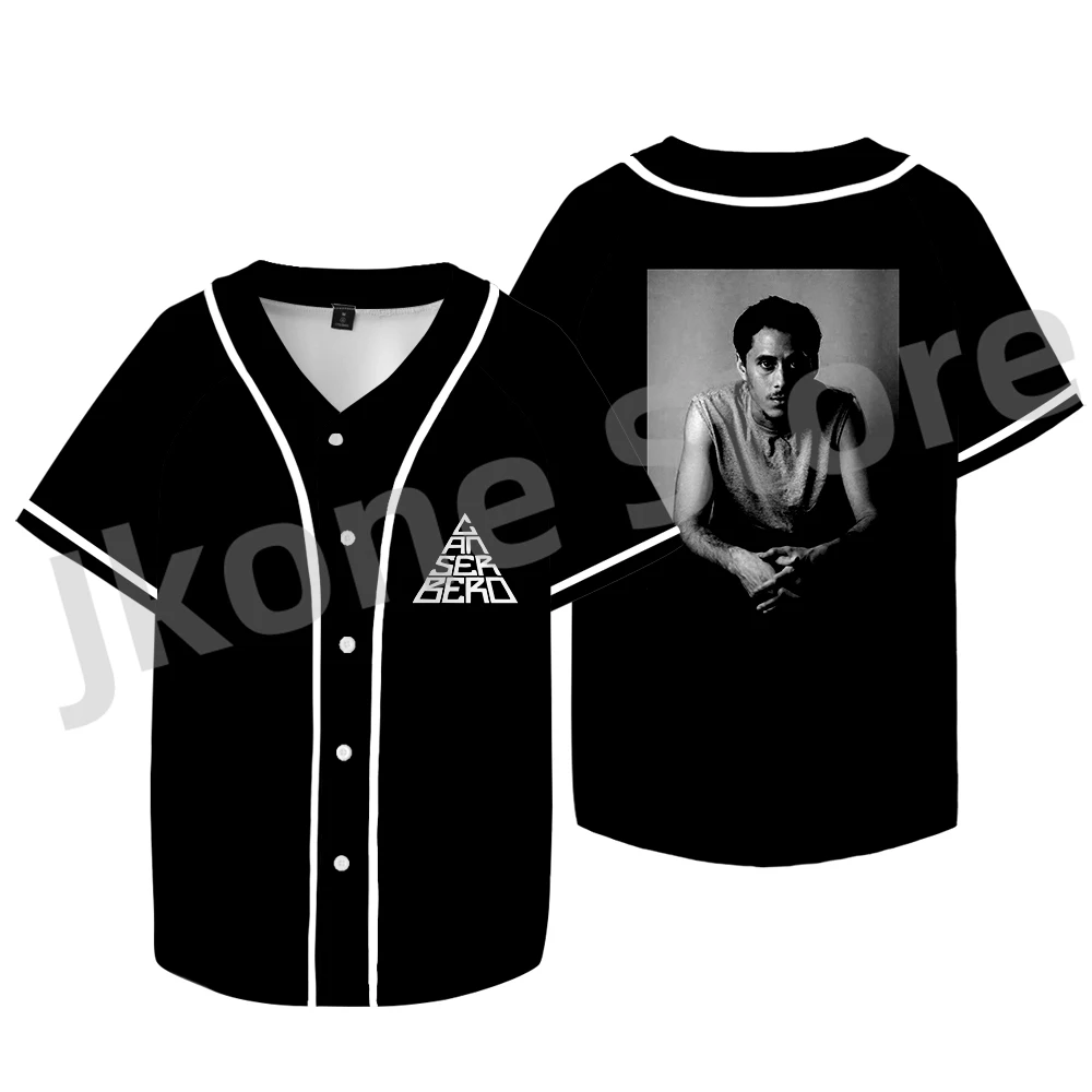 

Canserbero T-shirts Muerte Album Merch Baseball Jacket Women Men Fashion Casual Short Sleeve Tee