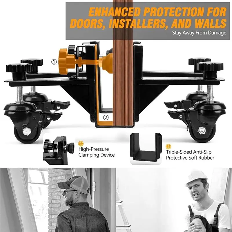 dt15-heavy-duty-door-panel-handling-cart-portable-board-cart-for-door-installation-2-pack-steel-dolly-with-swivel-wheels