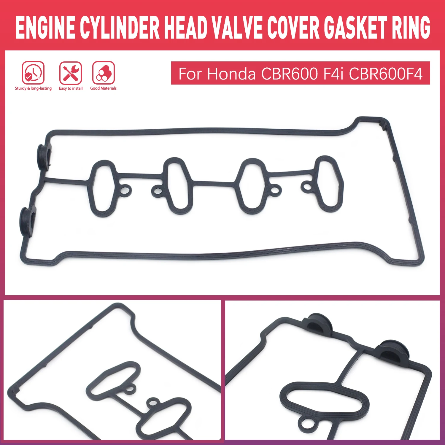 Engine Cylinder Head Gasket Valve Cover Gasket Ring For Honda CBR600F4 2001 2002 2003 2004 2005 2006 Motorcycle 12391-MBW-J20