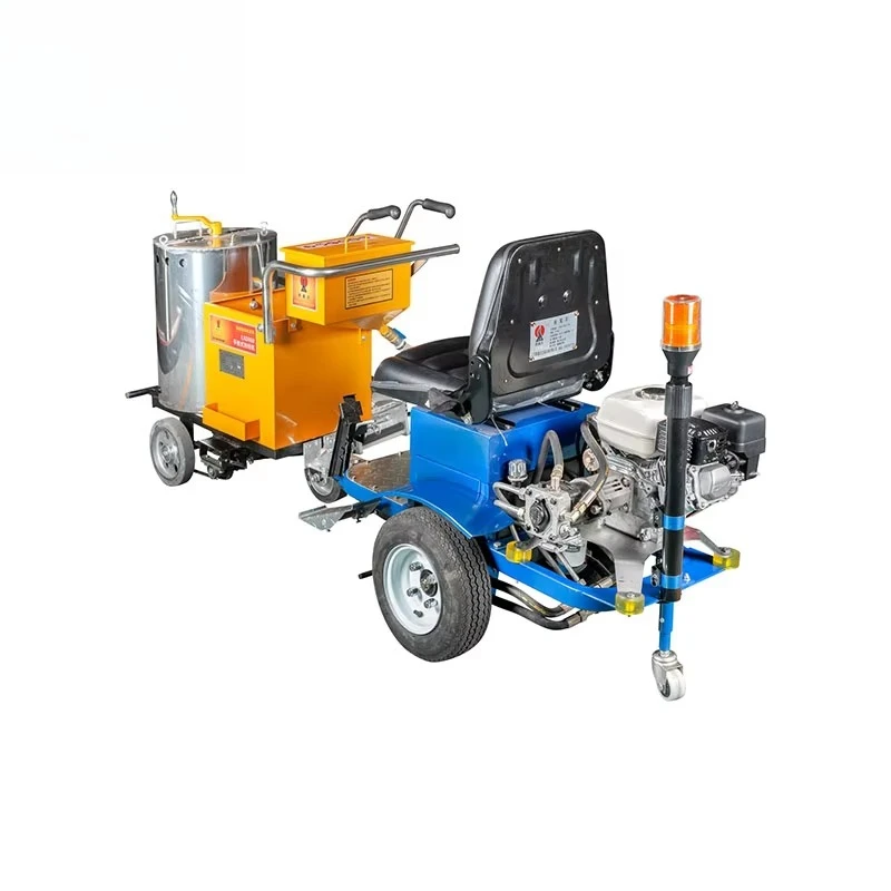 High-Powered Ride-On Vehicle for Road Traffic Surface Line Striping for Thermoplastic Scarifying Road Marking Machine