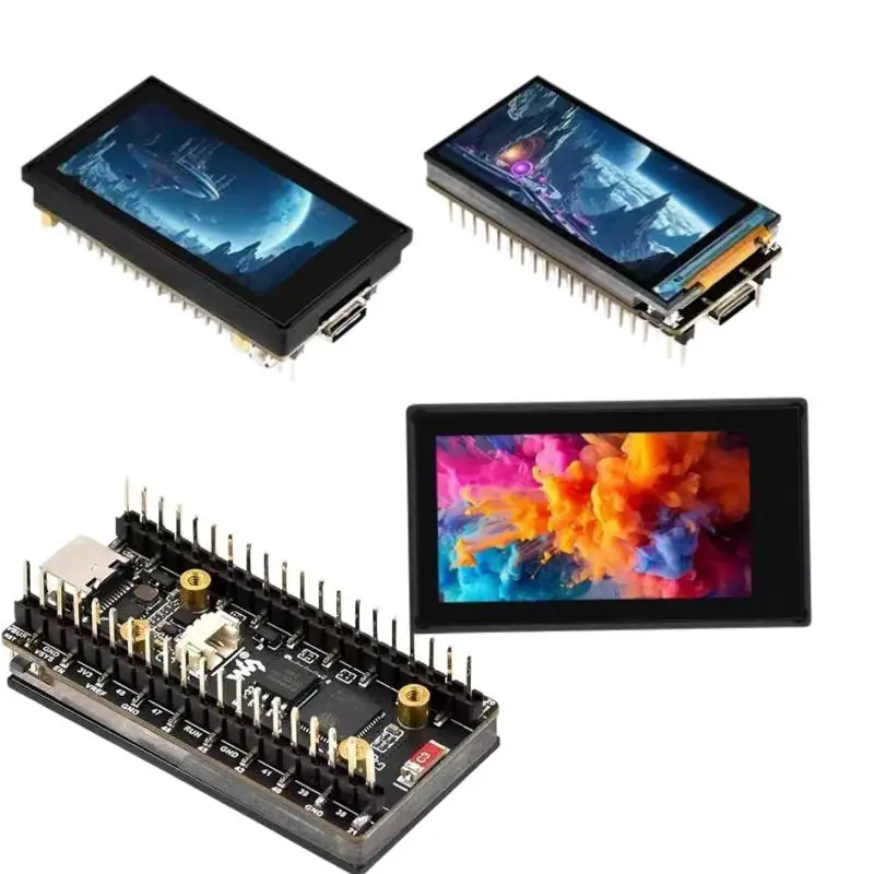 

1 шт. ЖК-дисплей 170×320 IPS с сенсорным экраном, модуль ESP32-S3 1,9 дюйма, 262 тыс. цветов, поддержка WiFi 6 и Bluetooth