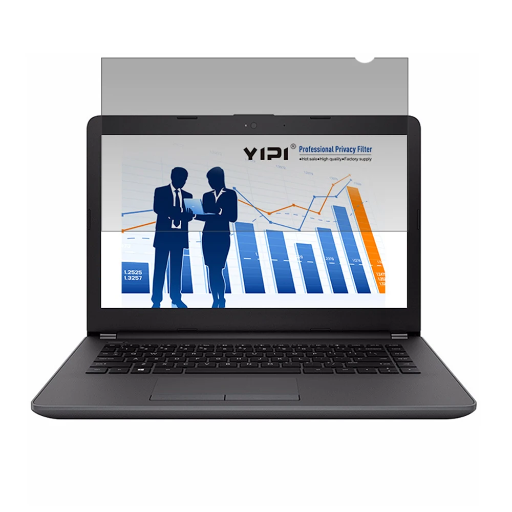 Privacy Screen: 15.6-Inch Reversible Design with UV Protection Anti-Glare Filter - High Transmittance for Eye Comfort in Office