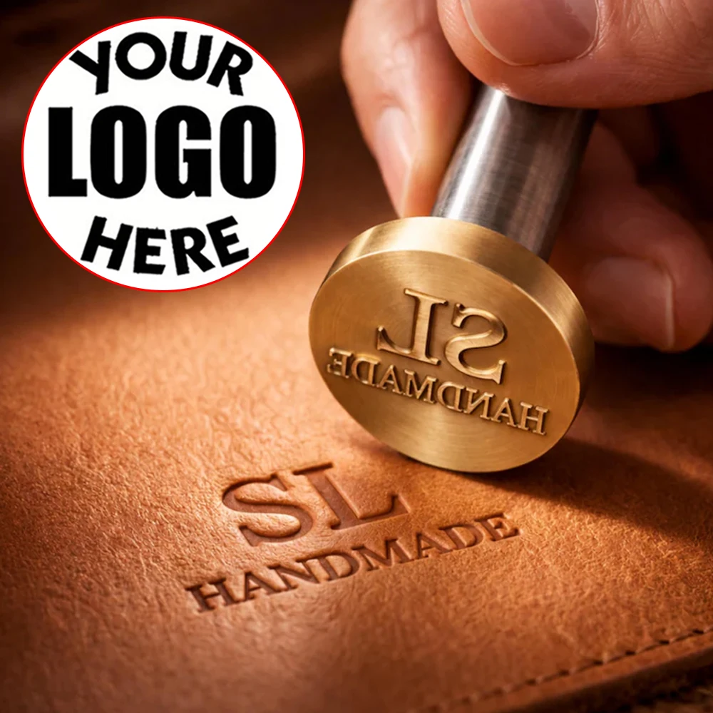 Leatherwork Hand Press - Op maat gemaakte messing stempel met
