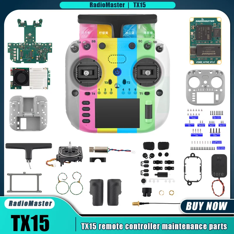 RadioMasterTX15ZubehörFernbedienungMotherboardLuftwerkRockerBackCoverButtonWartungErsatzteile-AliExpress26