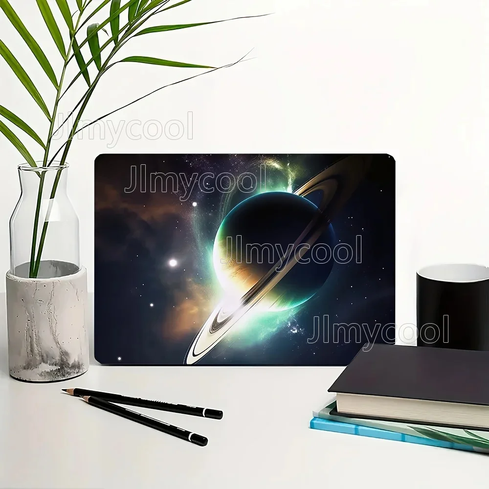 

2 шт. Saturn Ring Galaxy Planet Design наклейки для ноутбука Высококачественный ПВХ материал для многих моделей ноутбуков наклейки