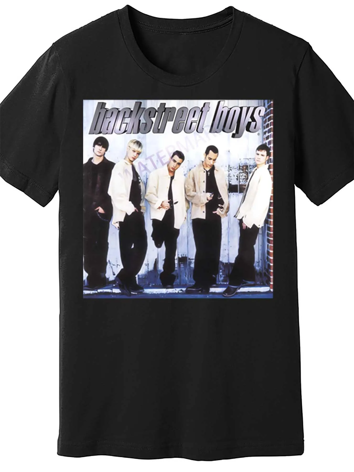 

Backstreet Boys Vintage 90S Music Band 885210 забавная мужская футболка с коротким рукавом черная PR2