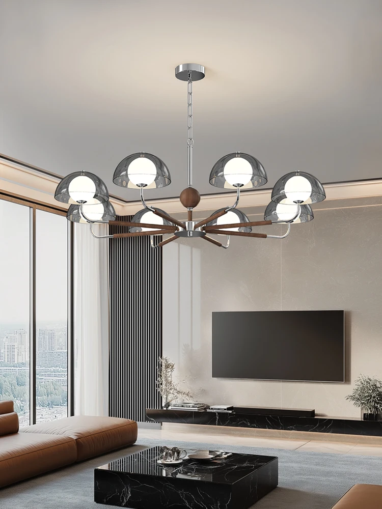 الثريا الاسكندنافية المعاصرة الإبداعية الفاخرة قلادة ضوء ديكور المنزل