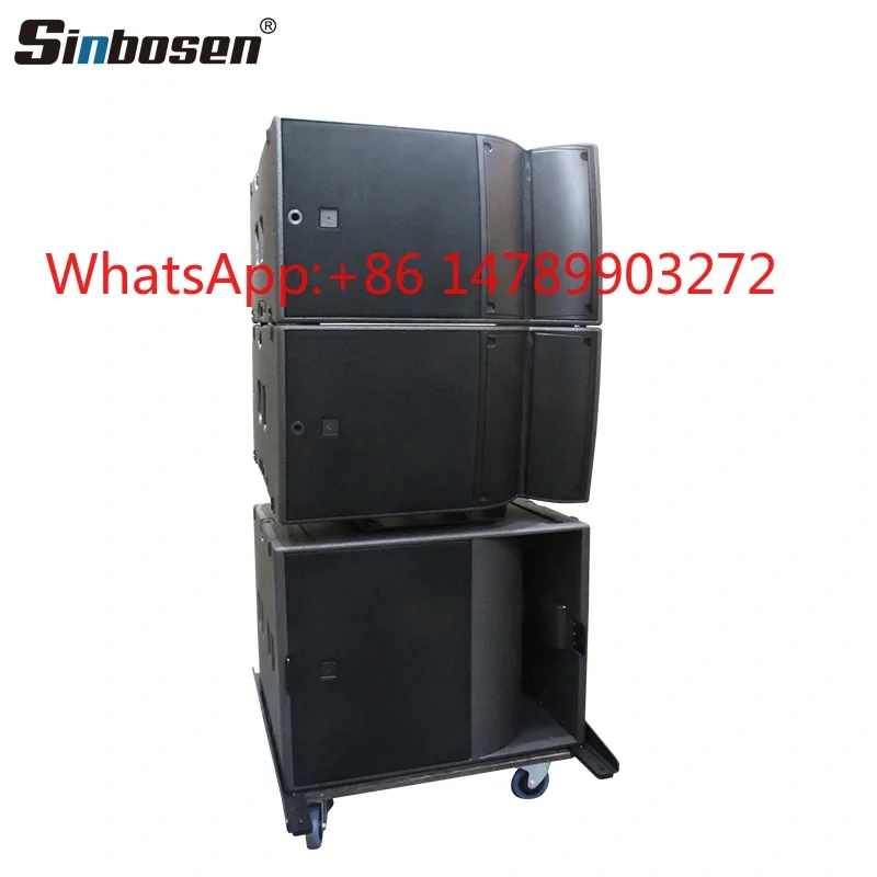 

2PCS 15 Inch Line Array + 21 Inch Passive Subwoofer, Full Stage Audio Set