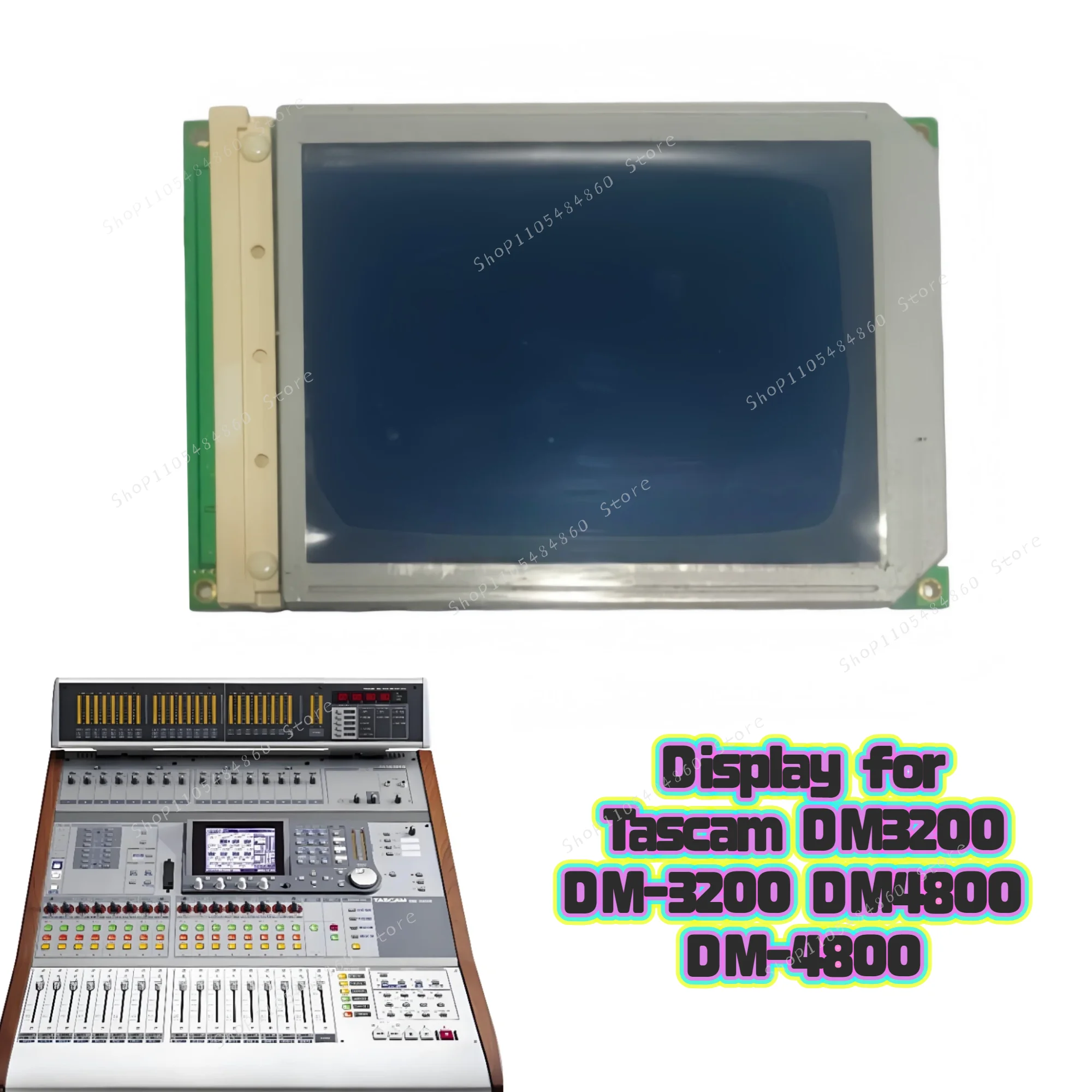 Pantalla LCD para Tascam DM3200 DM-3200 DM4800 DM-4800 DM 3200 DM 4800, Repuesto para Mezclador de Audio