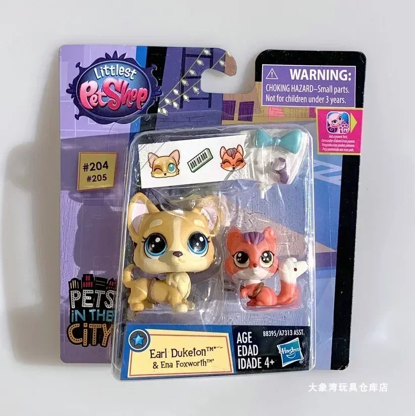 Original Hasbro Littlest Pet Shop Puppe Spielzeug Niedliche Tier Action Figure Big Eyed Pet Modell Sammlung Spielzeug Kinder Geburtstag Geschenk