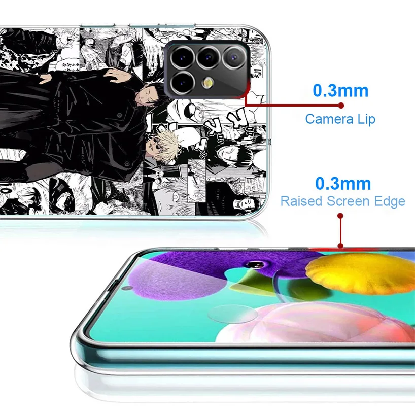 Jujusu Kaisen Geto Suguru Phone Case For Samsung Galaxy A15 A14 A13 A12 A55 A54 A53 A52 A35 A34 A33 A32 A25 A24 A23 A22 A05S A04