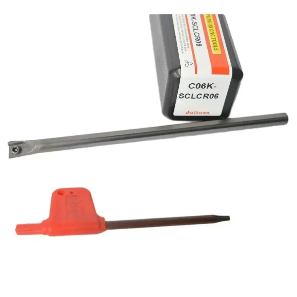 

C06KSCLCR06 Твердосплавный держатель инструмента для CCMT0602 Стальной противоударный дизайн с отличной устойчивостью к вибрации