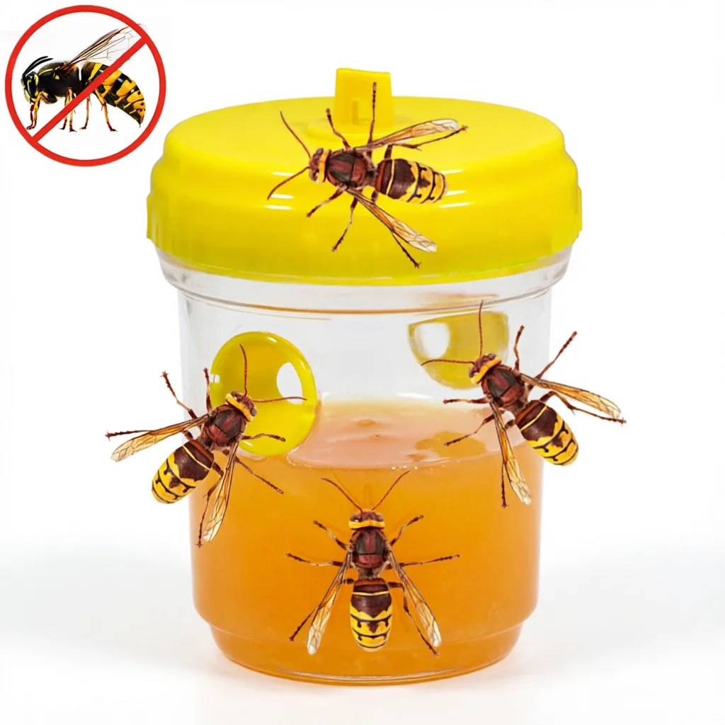 Outdoor Plastic Hornet Bee Catcher, Wasp Bottle Trap, Newest