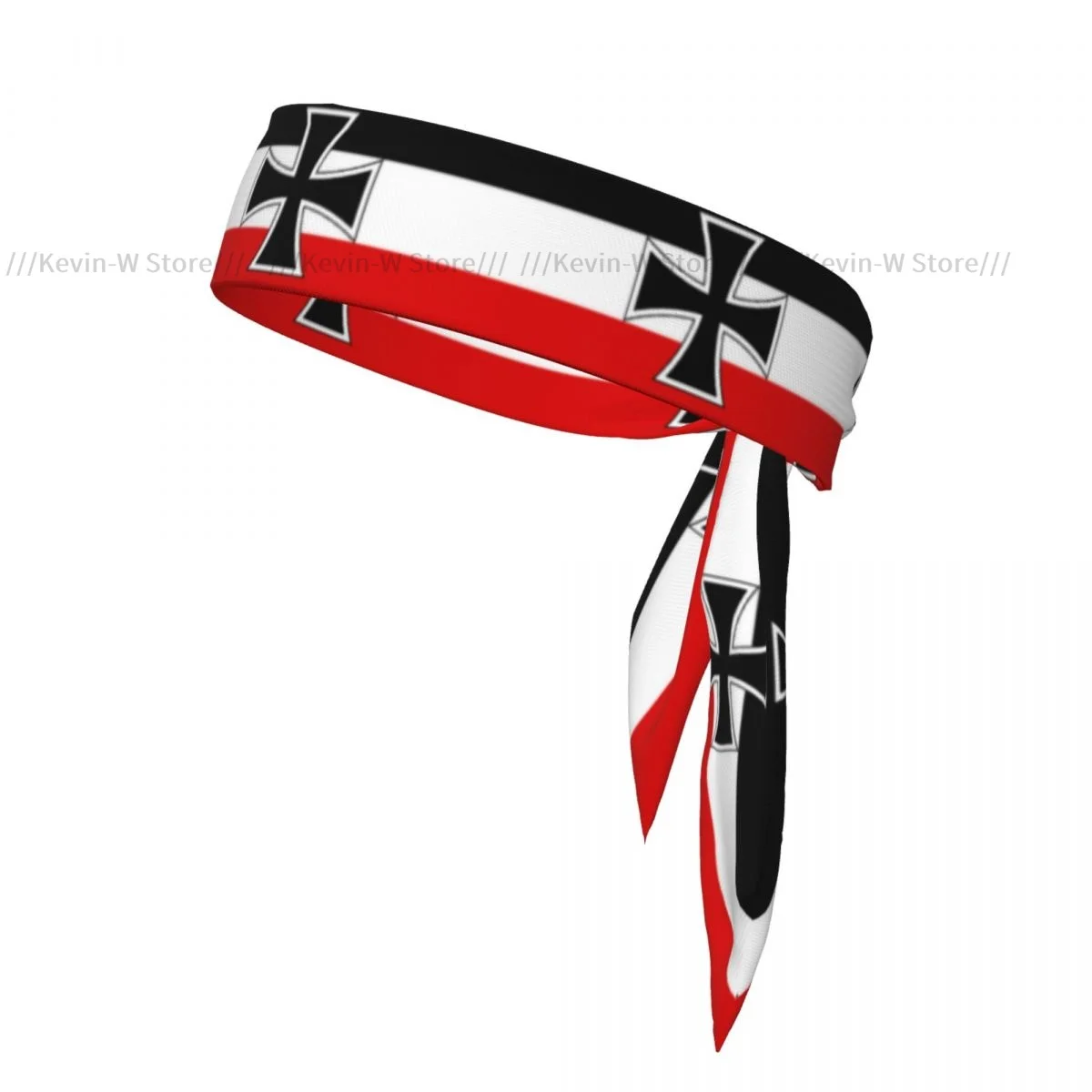 Flag Of German Empire Bandanas Hairband Head Tie Sports Headband for Running Tennis Karate Athletics Brief Style