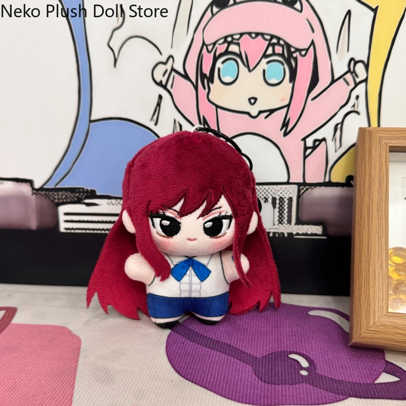 

Peripheral Juvia Lockser Erza Scarlet Laxus Dreyar Anime Plush Doll Body Dress Up Clothes Plushies Stuffed Toys Figures 10cm