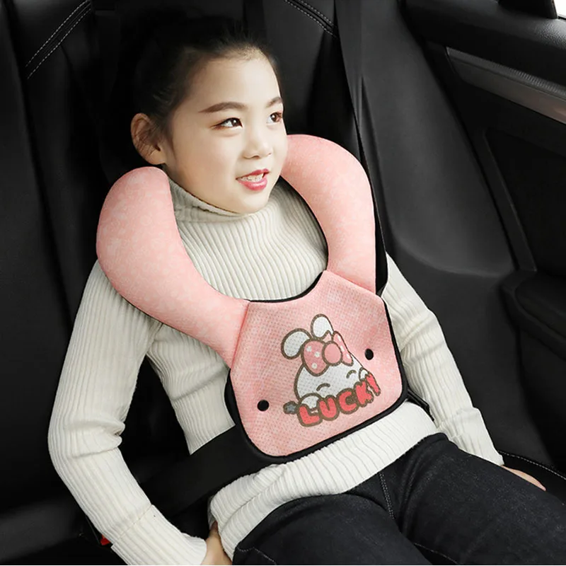 Kids Seatbelt Cushion Seat Belt Pillow Shoulder Pads Cushion Car Seat Strap Covers Protective And Lightweight For Boys And
