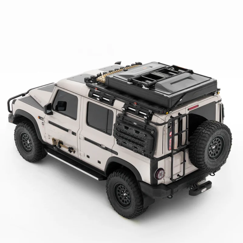 High Quality Heavy‑Duty Four‑Season Side‑Opening Large‑Size Rooftop Tent Family Self‑Driving Outdoor Camping