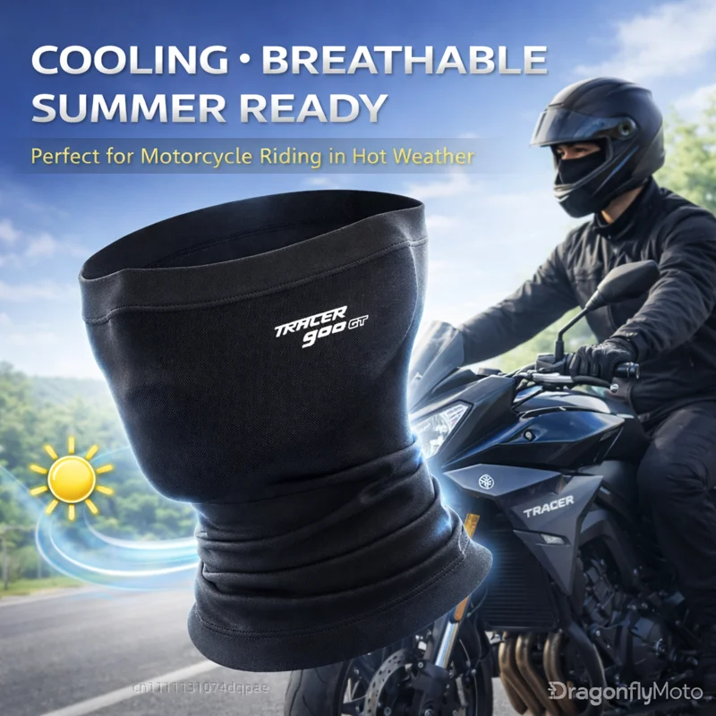

For YAMAHA TRACER 900GT 700GT 700 900 GT MT09 MT07 MT 07 09 Motorcycle Summer Cooling Breathable Face Mask Neck Gaiter Balaclava