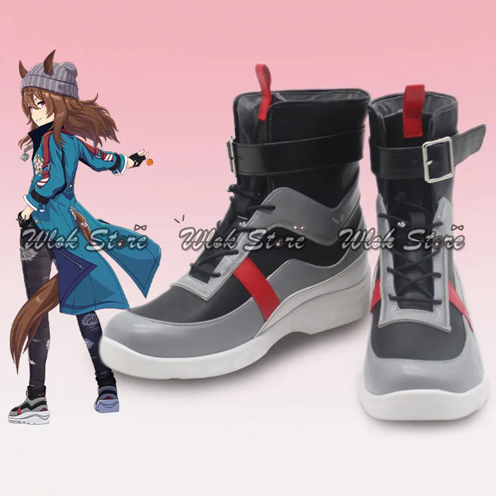 Uma-musume bonito derby nakayama festa cosplay sapatos botas homem mulher moda tênis anime festa de halloween role play sapatos