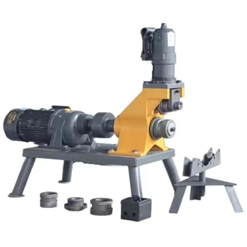 Fire pipe electric hydraulic groove press water pipe galvanized pipe limit hook groove machine